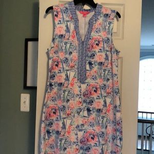 Lilly Pulitzer EUC cotton sheath dress